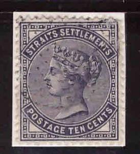 Straits Settlements Scott 51 Used