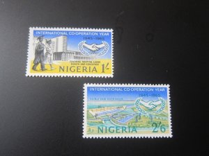 Nigeria 1965 Sc 179-80 MNH