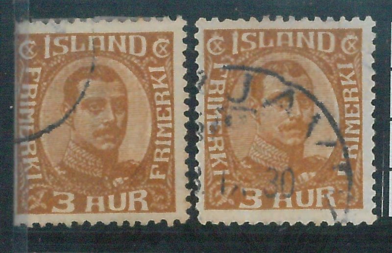 78622 - ICELAND -  STAMP  - MICHEL  # 84 -   USED