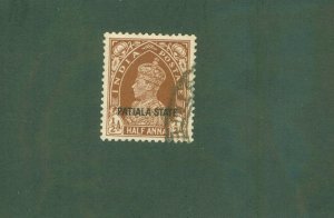 NABHA  INDIAN STATE O41 USED BIN $0.50