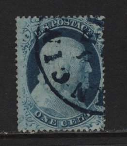 23 Type lV F-VF used neat blue cancel with nice color cv $ 575 ! see pic !