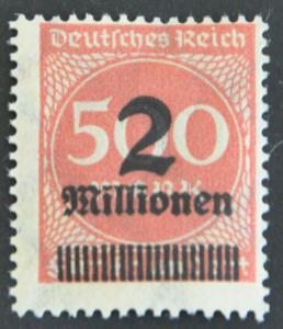 DYNAMITE Stamps: Germany Scott #271  MINT hr