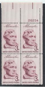 UNITED STATES SC#1114 PL#26254 FVF/MNH UR B/4 1959