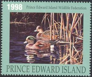 PRINCE EDWARD ISLAND  WILDLIFE STAMPS 1995-2008 (14) IN MINI BOOKLETS