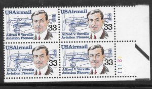 #C113 MNH Plate Block