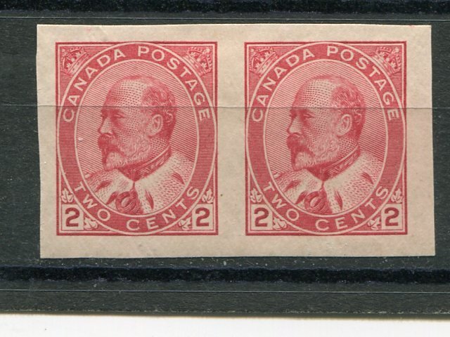 Canada #90a XF pair Mint  - Lakeshore Philatelics