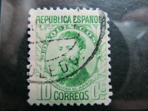 Spain Spain España Spain 1931-32 10c fine used stamp A4P16F658-