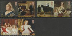 GB 4219-4224 Queen Victoria Bicentenary set (6 stamps) MNH 2019
