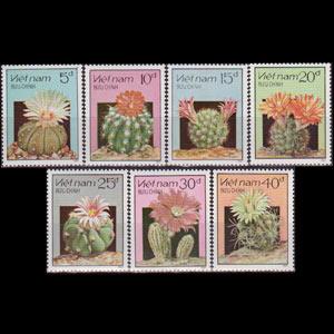 VIET NAM NORTH 1987 - Scott# 1752-8 Cacti Set of 7 NH