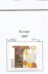 ESTONIA - 1997 - Europa - Perf Single Stamp - Mint Lightly Hinged