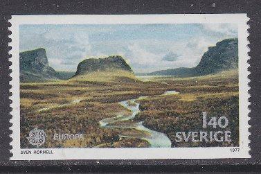 Sweden sc#1211 1977 1.40k Europa MNH
