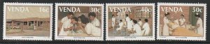 1988 South Africa - Venda - Sc 181-4 - MNH VF - 4 singles - Nursing