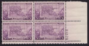 783,mnh plate block # 21579