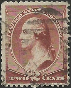 # 210 RED BROWN USED GEORGE WASHINGTON SCV-0.75