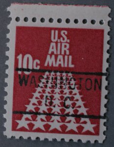 United States #C72 10 Cent Stars Airmail Washington D.C. Precancel MNH