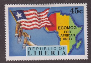 Liberia 1149 National Unity 1991