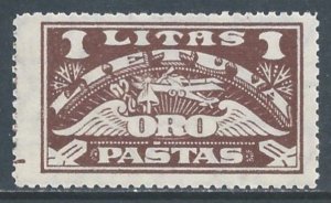 Lithuania #C35 MH 1L Flight