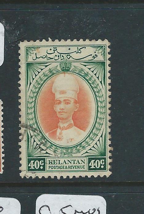 MALAYA KELANTAN (PP2607B) SULTAN  40C  SG  50  VFU