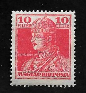 Hungary 1918 - MNH - Scott #127