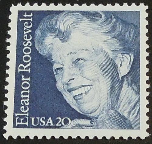 1984 20c Eleanor Roosevelt Scott 2105 Mint NH