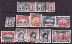 Pakistan Bahawalpur-Sc#2-15- id9-unused og NH set-1948-