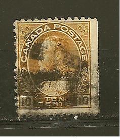 Canada #118 Admiral Used no16