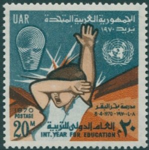 Egypt 1970 SG1074 20m Education MNH