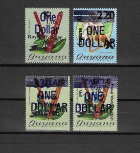 GUYANA 1983 SG 1056/9 MNH