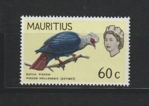 MAURITIUS 1965 SG 327w MNH