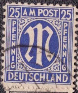 Germany Allied Occupation - 1945 3N13a Used