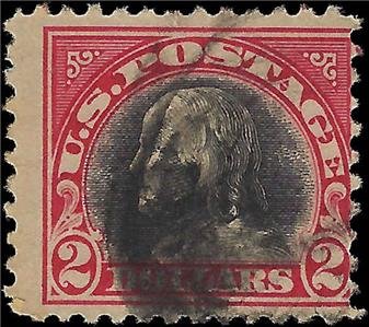 VEGAS - 1920 Sc# 547 - $2 Franklin - (FA45)