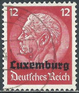 Luxembourg, Sc #N7, 12pf Used