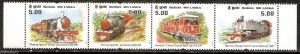 Sri Lanka 2011 Viceroy Special Locomotive Train 4v MNH # 6088