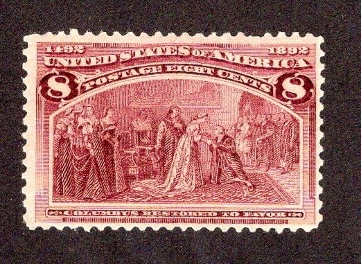 US #236 Mint *Minor Fault*  ~jm-2266