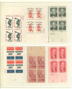 United States #1262/1269 Mint (NH) Plate Block