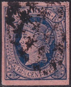 Philippines 1864 Sc 23 used