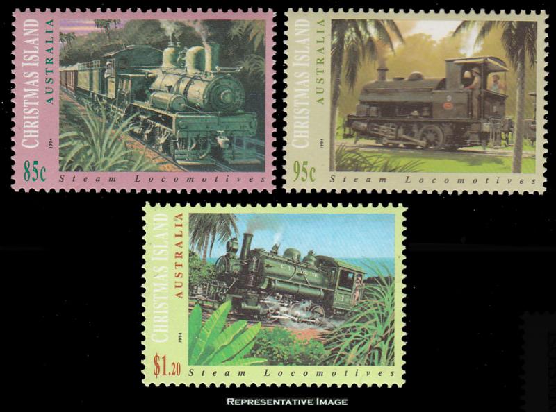 Christmas Islands Scott 360-362 Mint never hinged.