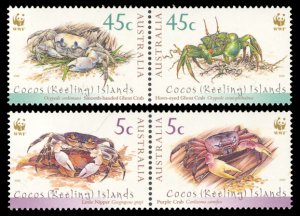 Cocos Islands 2000 Scott #333-334 Mint Never Hinged