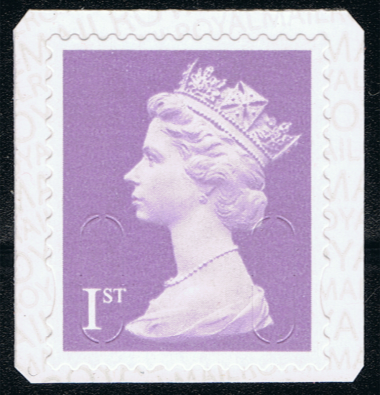2016 Security Machin Stamp 1st Bright Lilac (Date Code 16, Source Code C)