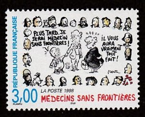 France # 2686, Doctors Without Borders, Mint NH, 1/2 Cat.