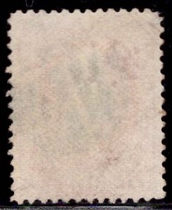 US Stamp #155 90c Carmine Perry USED SCV $325. 4 Margins.