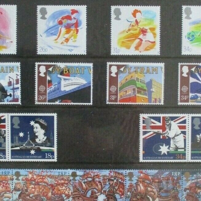 1988 Collectors Year Pack of British Mint Stamps MNH