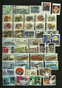 46 different used Iceland, cv $34.50