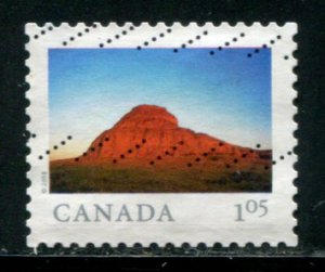 3149 Canada $1.05 Castle Butte SA, used perf 13 1/4