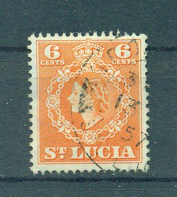 St. Lucia sc# 162 used cat value $.25