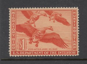 RW11 Duck Stamp (Mint NEVER HINGED) cv$140.00