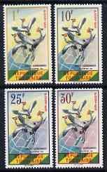 Togo 1961 Crowned Cranes set of 4 unmounted mint, SG 272-...