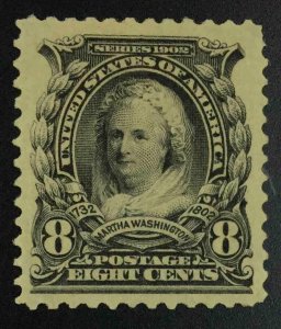 MOMEN: US STAMPS #306 MINT OG H LOT #53271