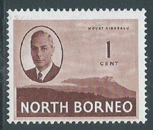 North Borneo, Sc #244, 1c MH