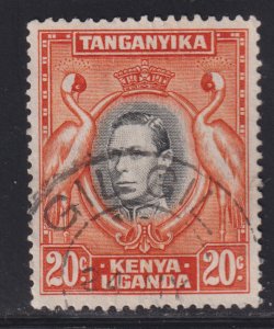 Kenya, Uganda & Tanganyika 74 Kavirondo Cranes 1942